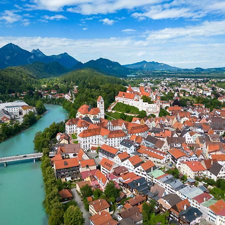 Ferienwohnung Herzstueck Im Haus Schlossblick Füssen Extérieur photo