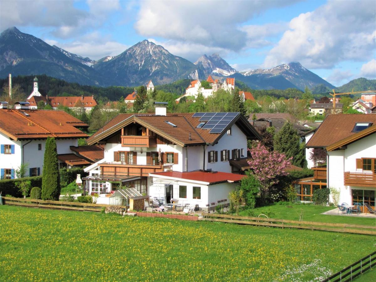 Ferienwohnung Herzstueck Im Haus Schlossblick Füssen Extérieur photo